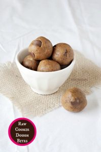 Raw Cookie Dough Bites MOMables.com