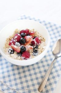 raw oatmeal