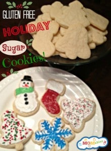 Gluten Free sugar cookie recipe MOMables.com