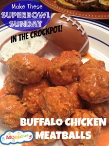 MOMables.com Buffalo-Chicken-Crockpot-Meatballs-Recipe-Superbowl-Sunday-Food-525x700