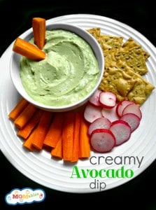 creamy avocado dip 3
