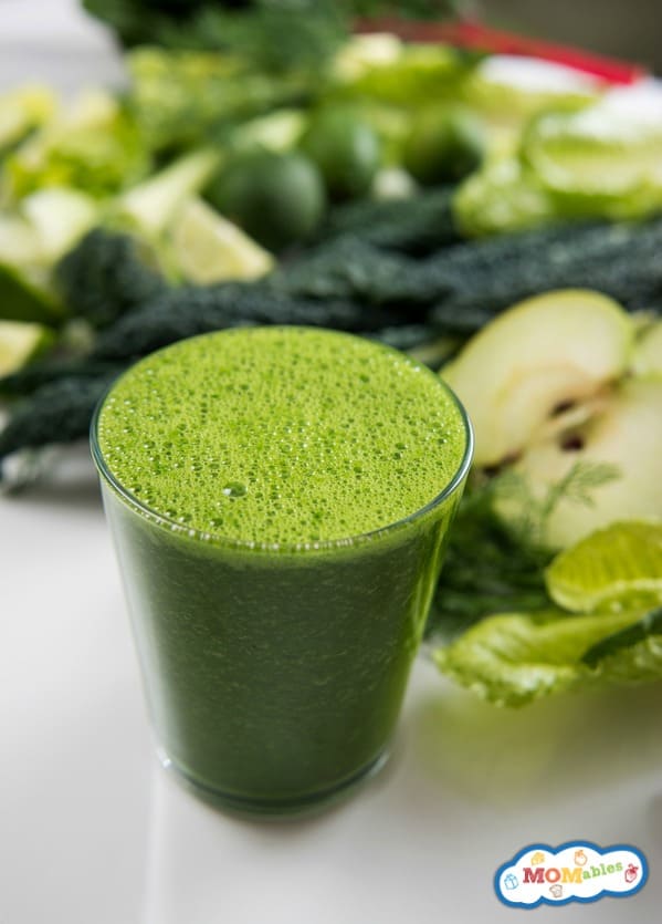 Healthy Shamrock Green Smoothie For Kids MOMables Good Food Plan On It 