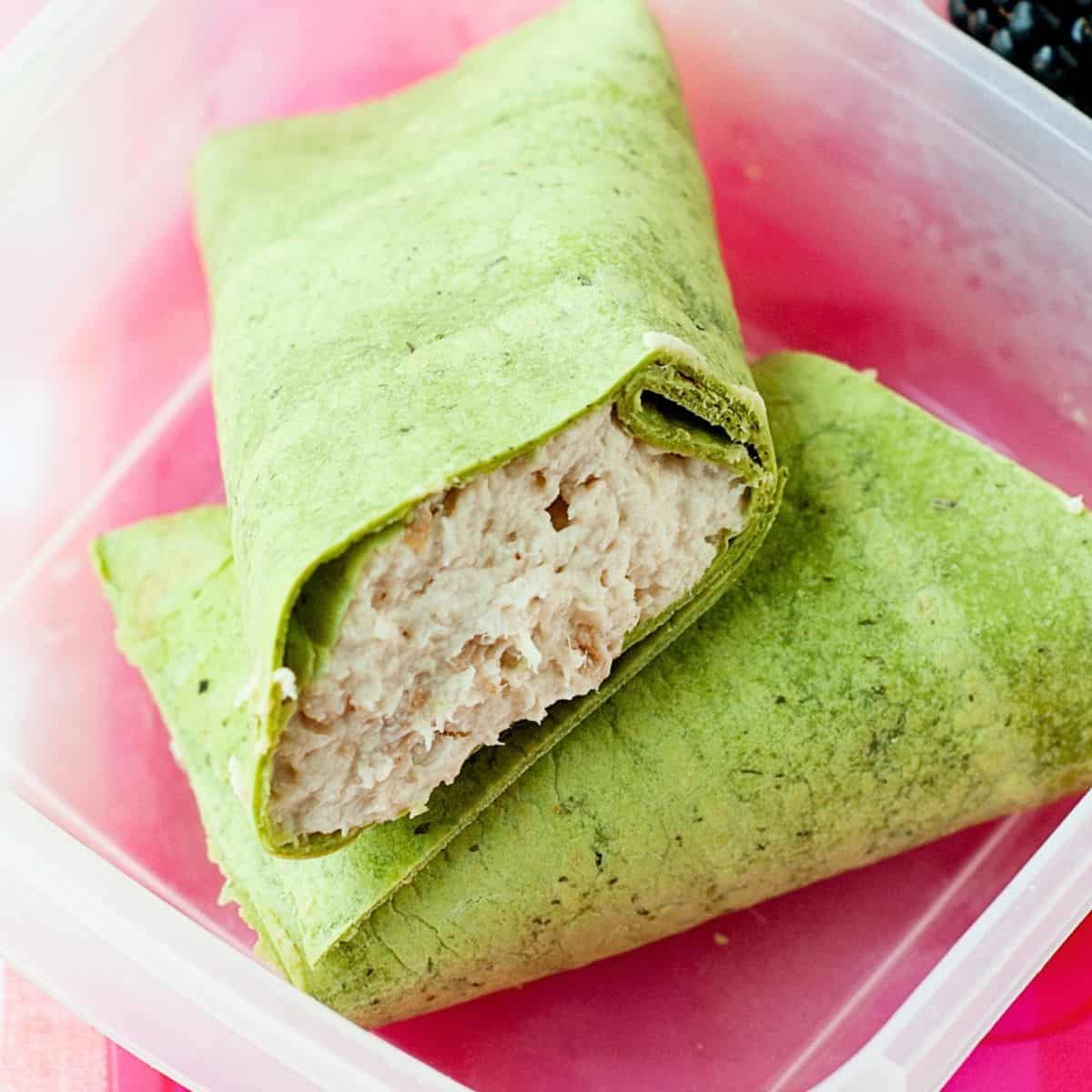 Rotisserie Chicken Lunch Wrap