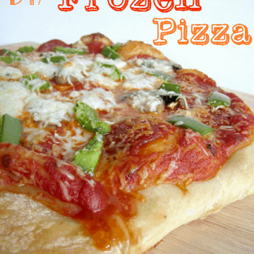 Prep Day: How to Make Homemade Pizza in Advance (Homemade Frozen