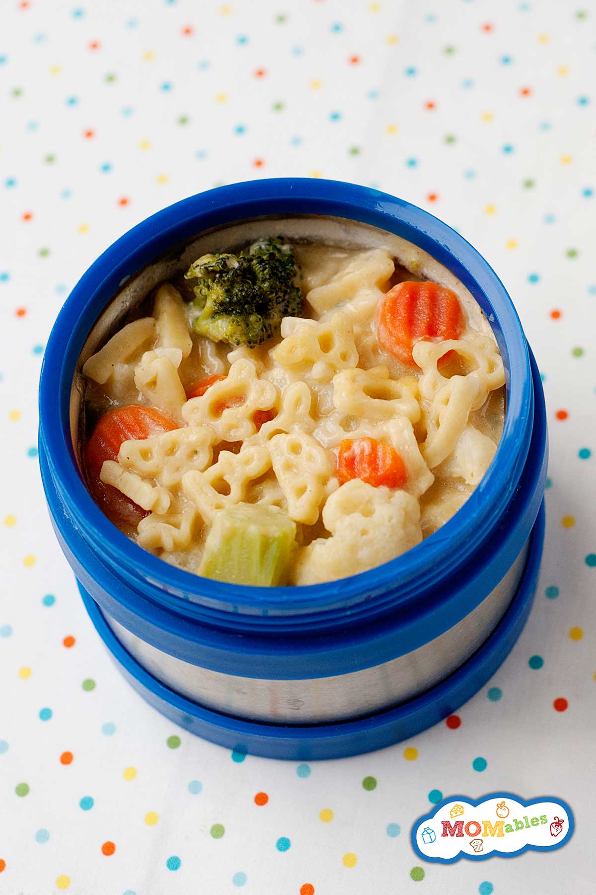 Veggie Mac and Cheese Thermos Lunch