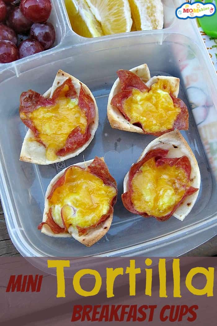 Mini Tortilla Breakfast Cups