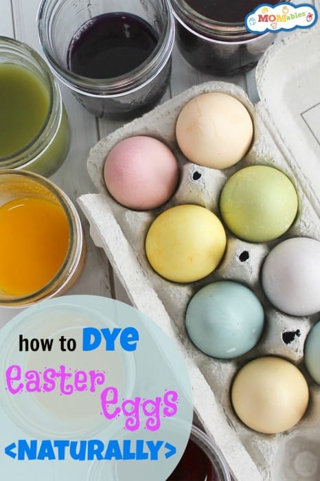 how to dye easter eggs naturally