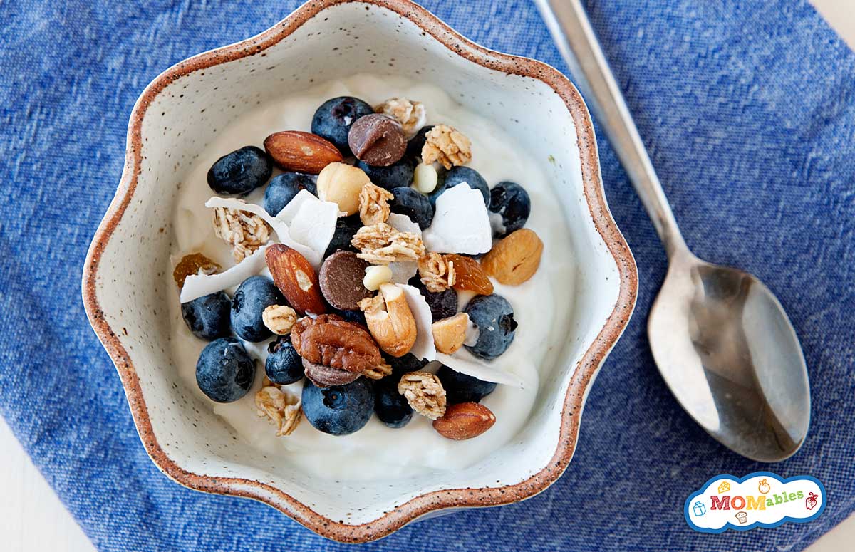 granola mix in a bowl