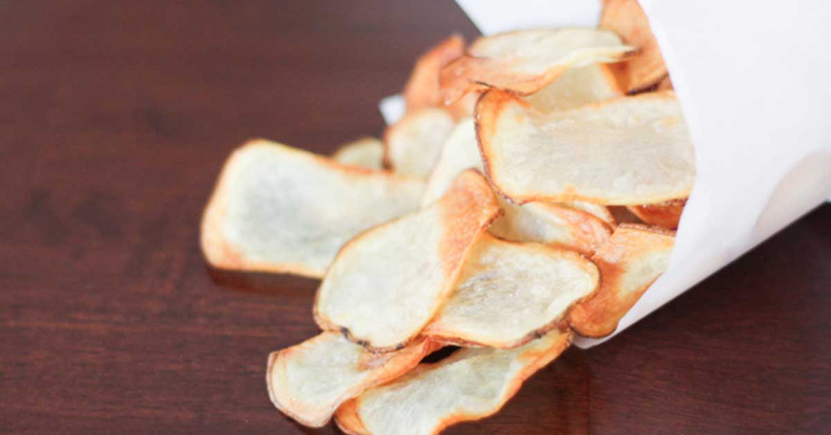 homemade potato chips