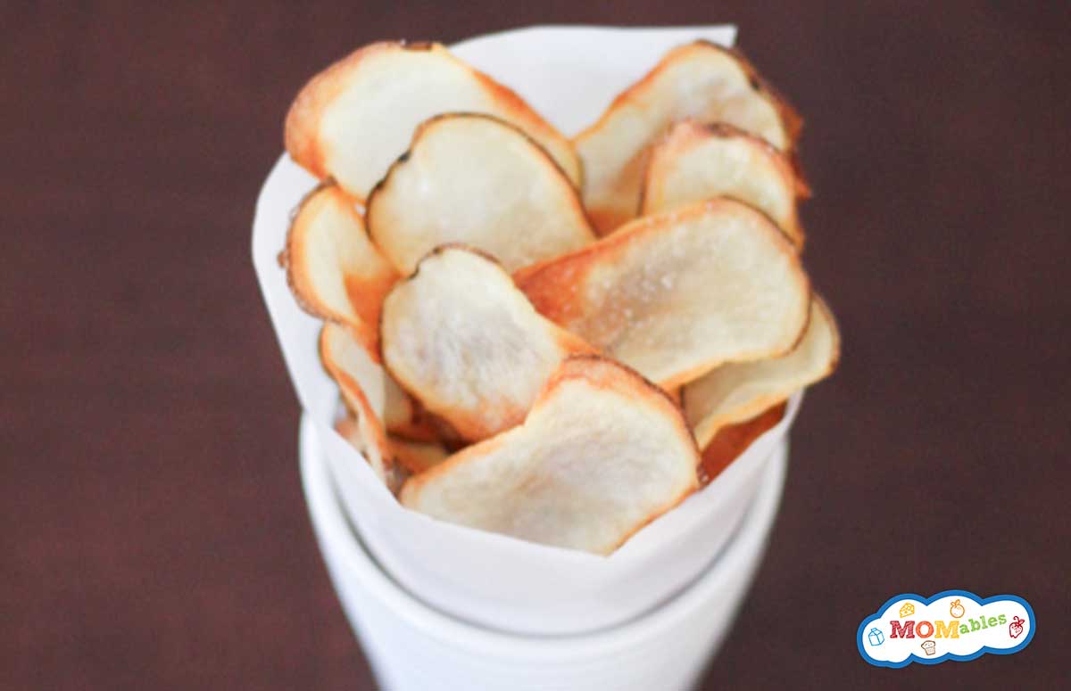 homemade potato chips