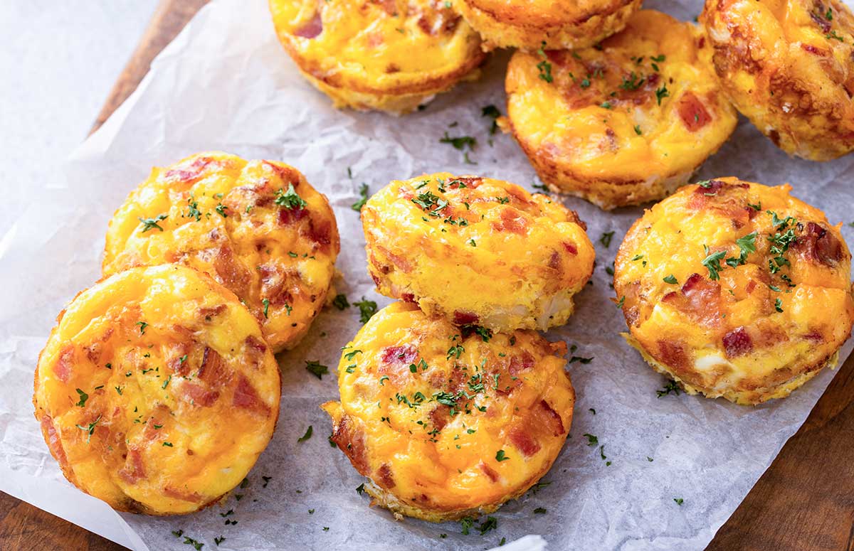 crustless quiche muffins