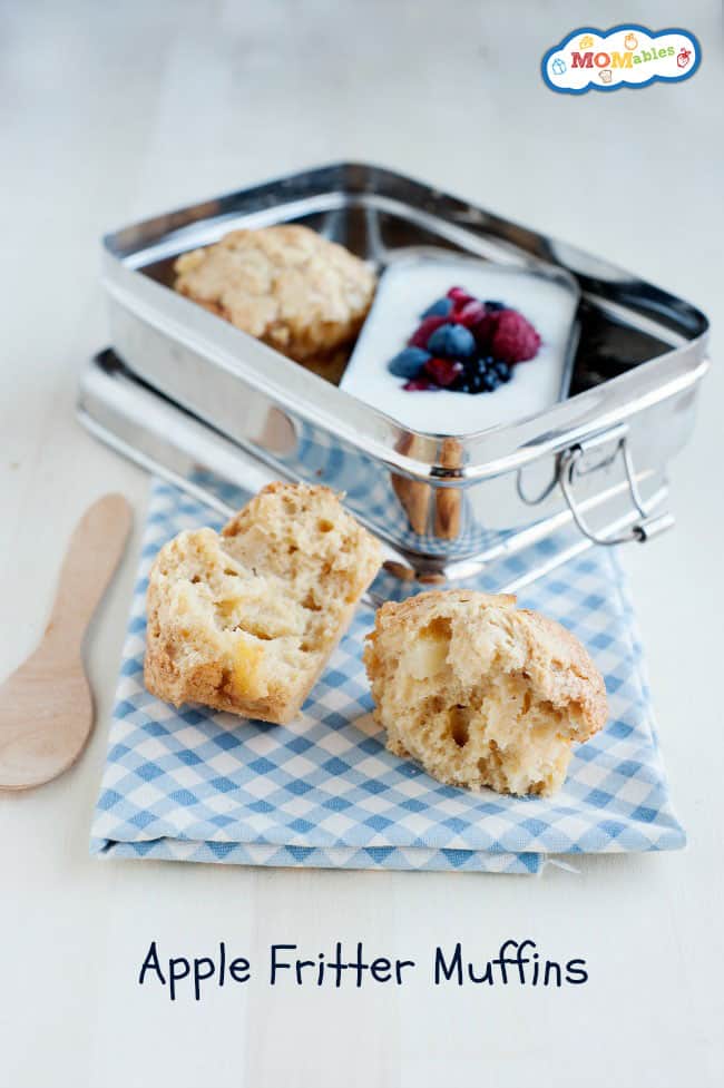 Full of the classic apple fritter flavors baked right into a muffin!