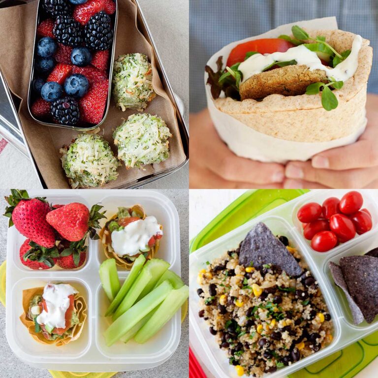 8 Vegetarian School Lunch Ideas | MOMables Lunches