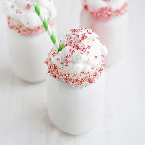 Peppermint Holiday Milkshake