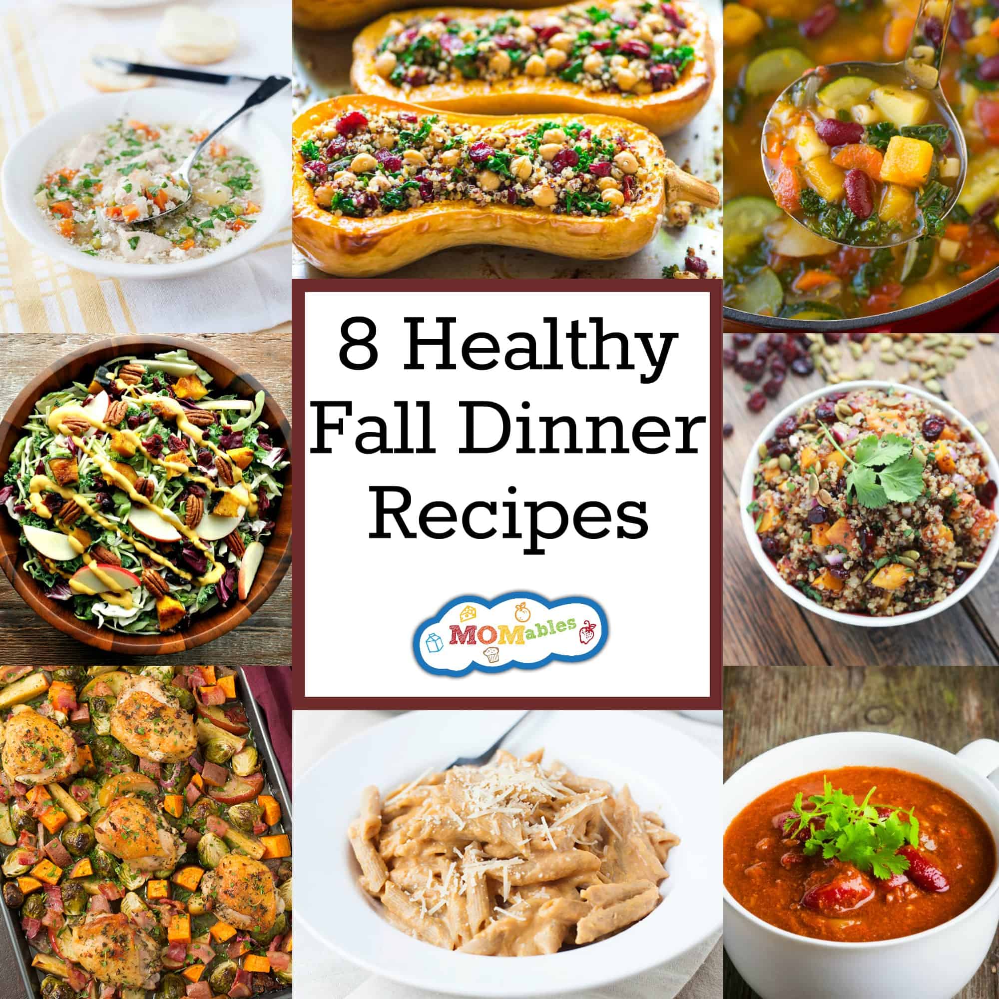 8 Healthy Fall Dinner Recipes - MOMables® - Good Food. Plan on it!