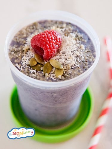 These five smoothie recipes are filled with nutrition and are perfect for a quick breakfast. The best part? They are 100% portable and can easily be packed inside the lunchbox.