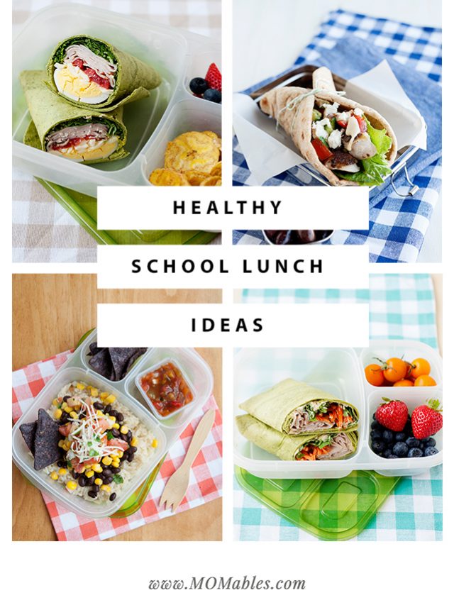 Healthy Lunch Ideas for School Made Easy (Printable) | MOMables