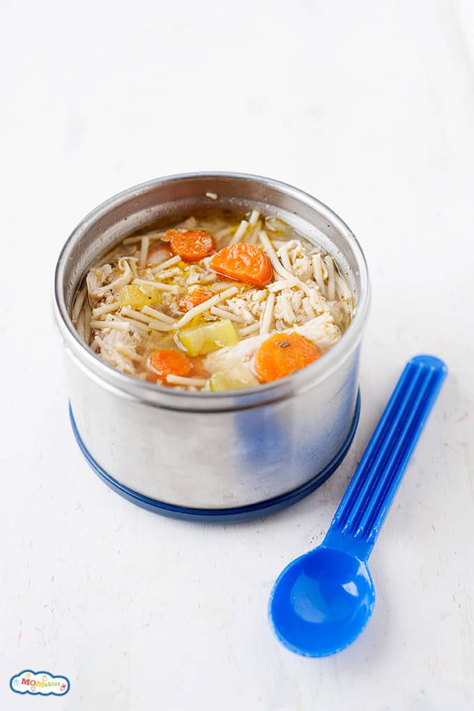 healthy homemade chicken noodle soup