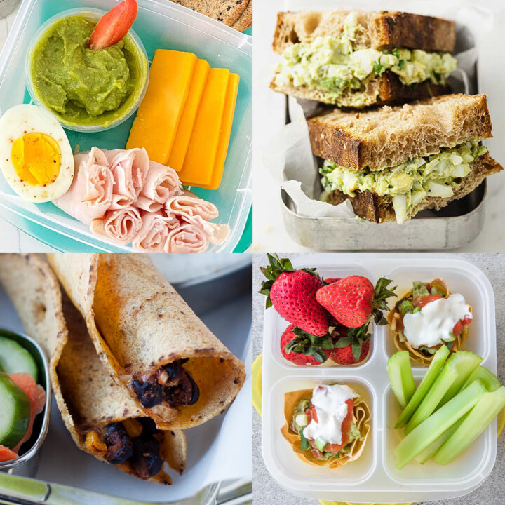 8 Vegetarian School Lunch Ideas | MOMables Lunches