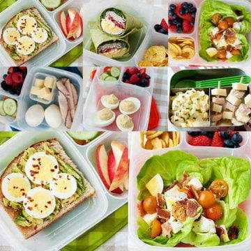 Healthy School Lunch Ideas with Hard Boiled Eggs | MOMables