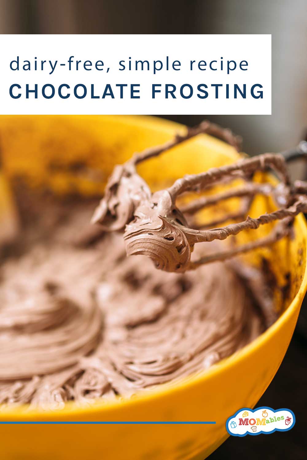 DairyFree Chocolate Frosting (Vegan) MOMables