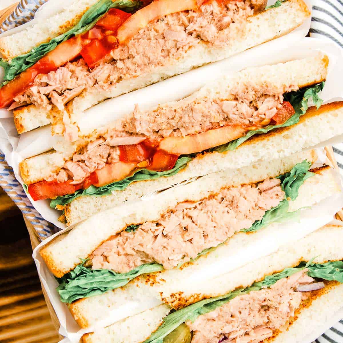 Canned Salmon Salad Lunch