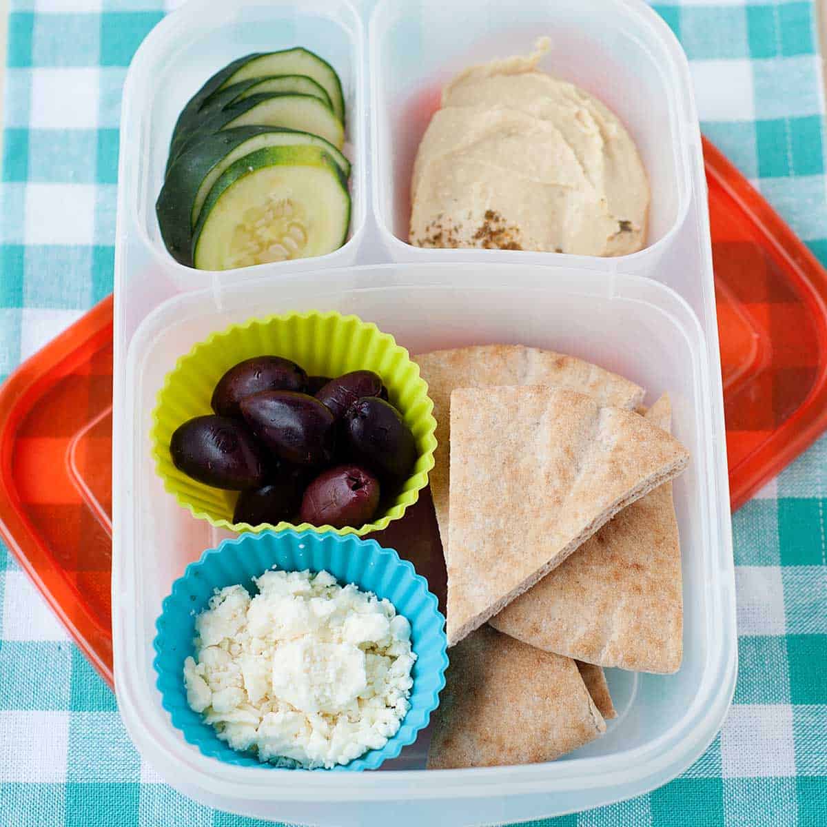 Fresh Mediterranean Bento Box