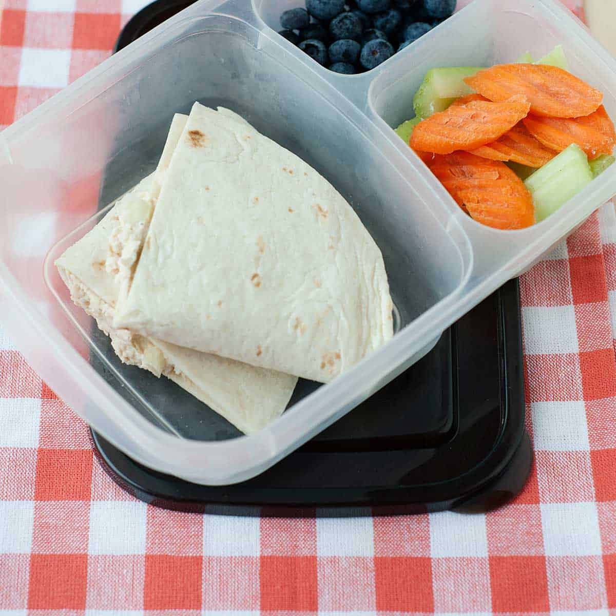 Healthy Chicken Salad Quesadilla