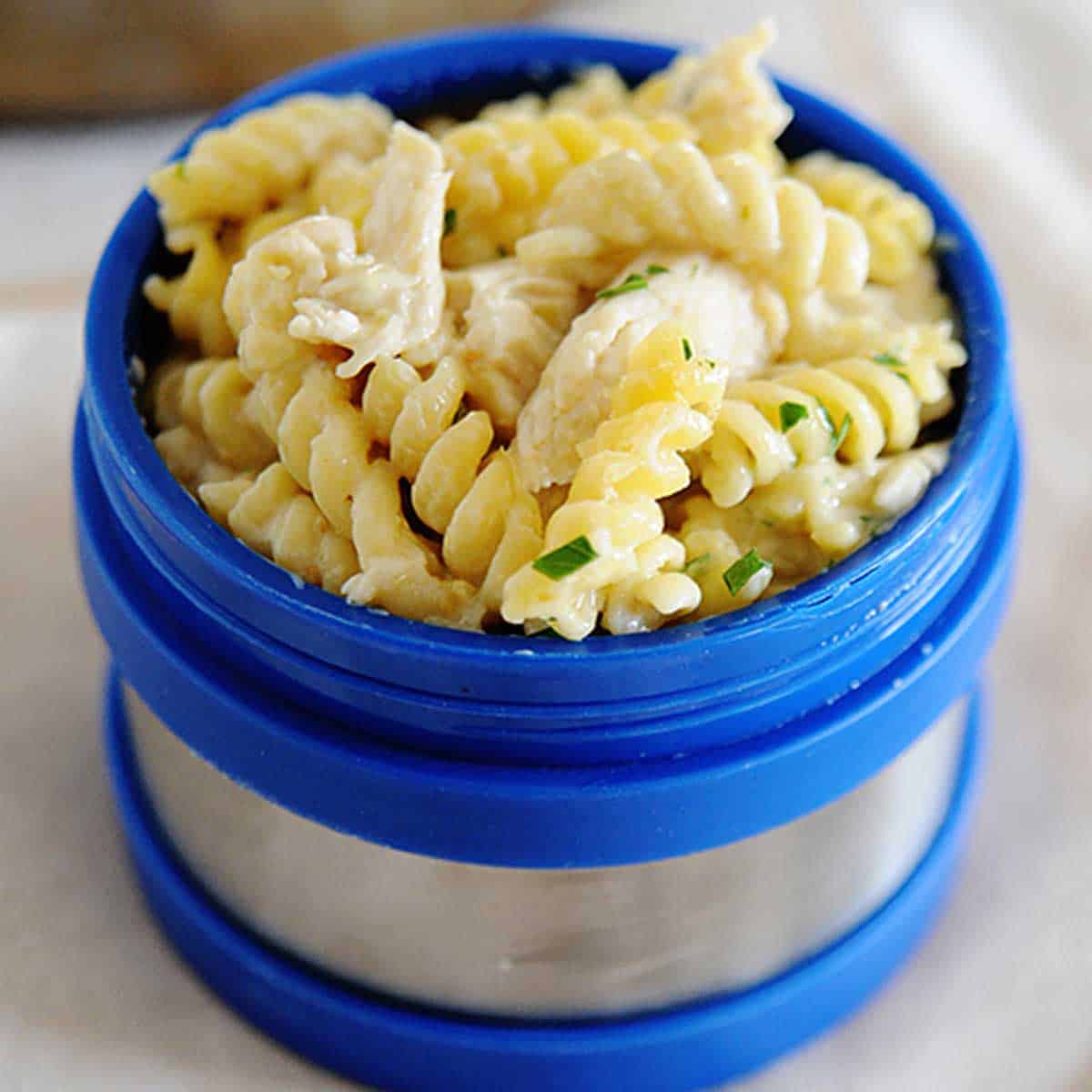 Salsa Verde Chicken Pasta