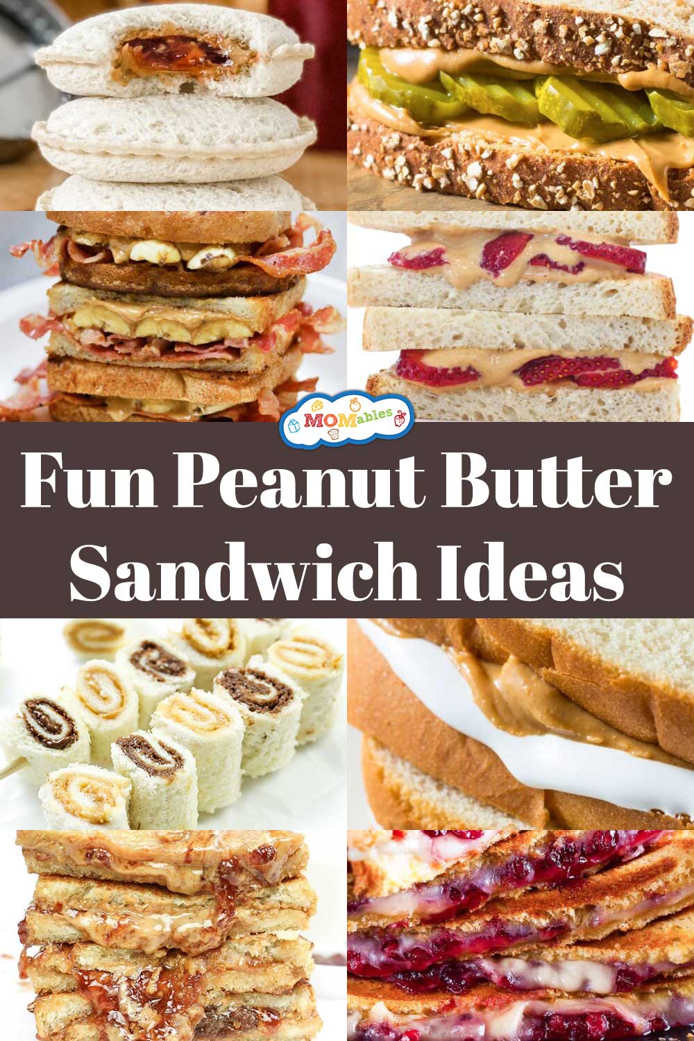 The Craziest Peanut Butter Sandwich Ideas | MOMables