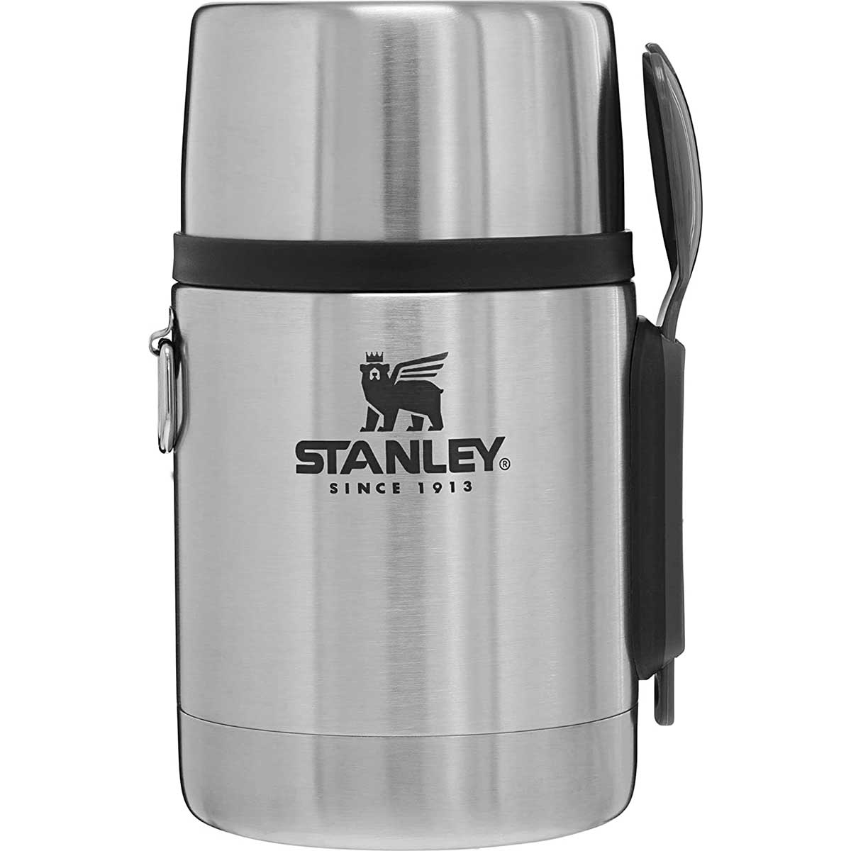 silver stanley thermos