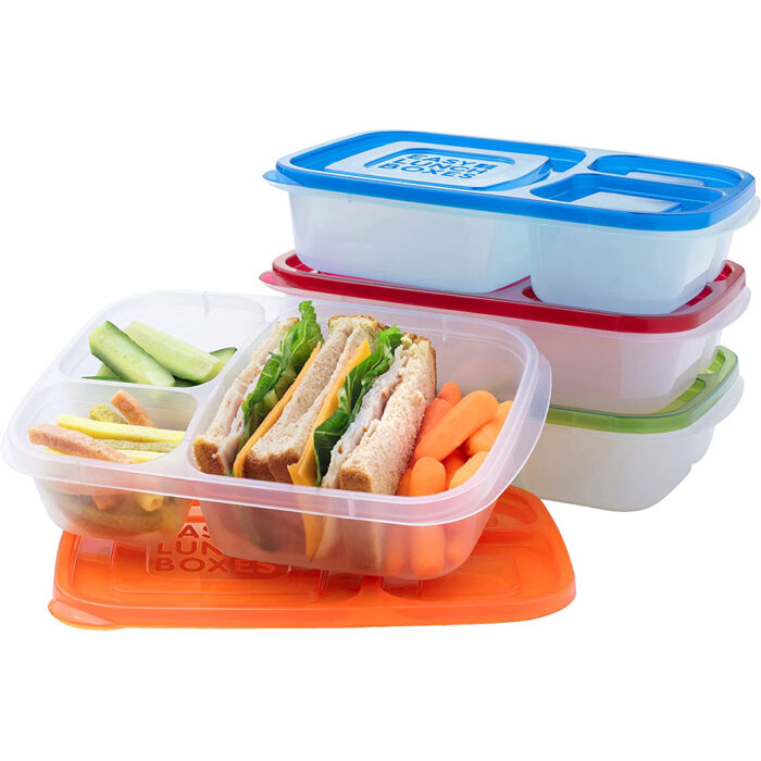 four easy lunchboxes