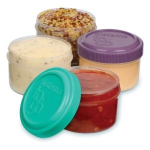 four Screw-Cap Dip & Sauces