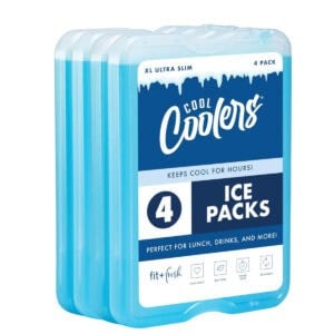 large and thin ice packs