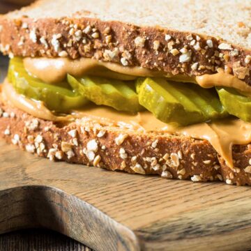 Peanut Butter Pickle Sandwich MOMables