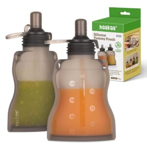 Silicon Applesauce pouches