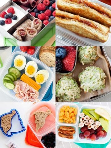 six lunch ideas for young kids