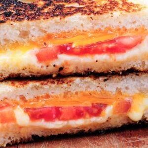 grilled cheese and tomato