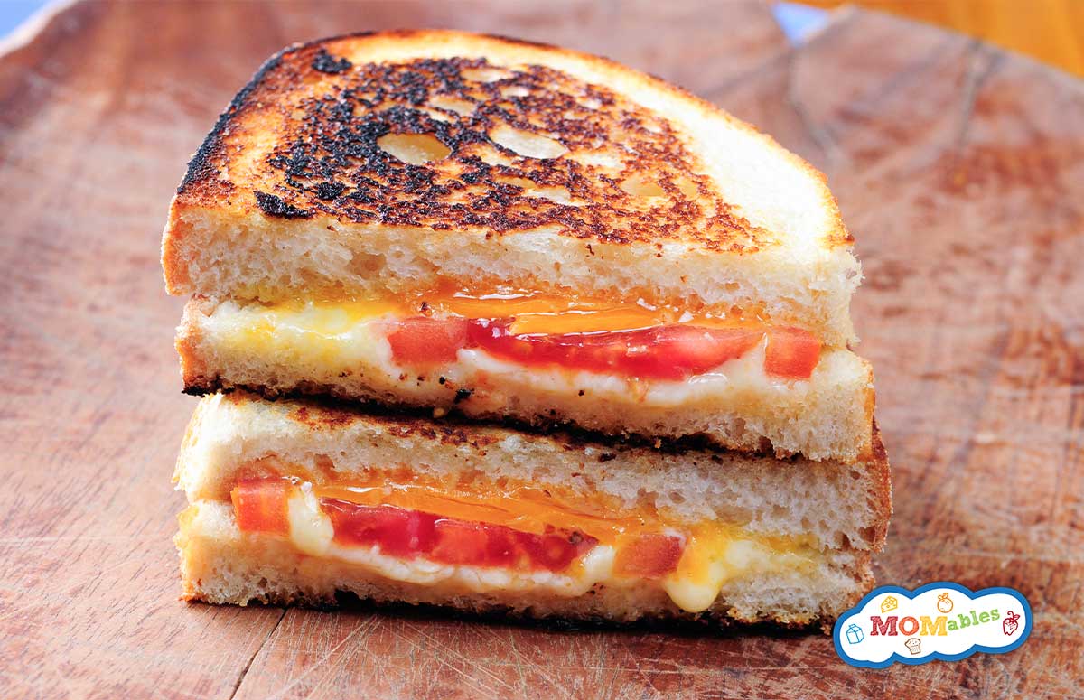 grilled cheese and tomato