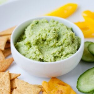 green hummus