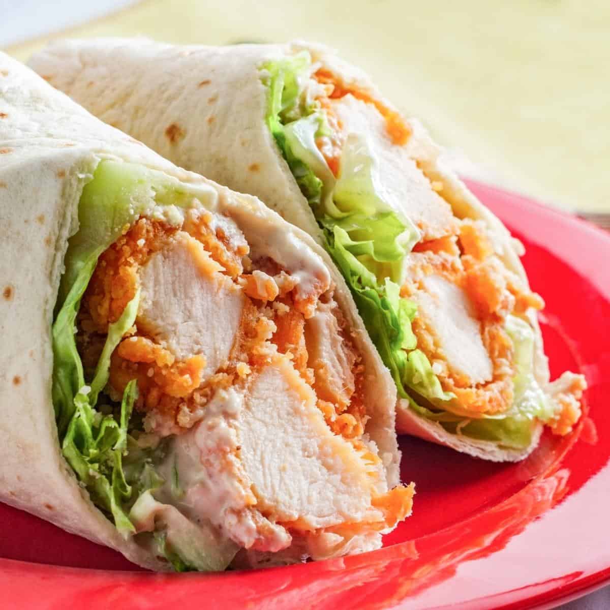 Crispy Chicken Wrap
