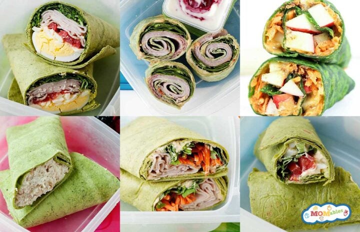 Spinach Wrap Recipes for School | Momables