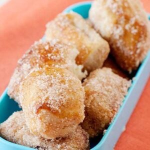 cinnamon sugar pretzel bites