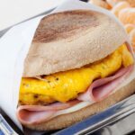 homemade egg mcmuffin sandwich