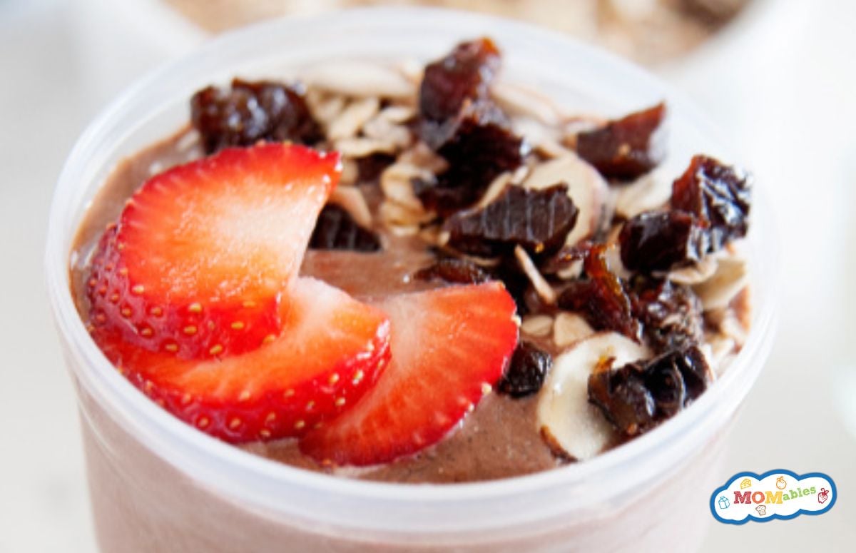 how to pack a smoothie for lunch
