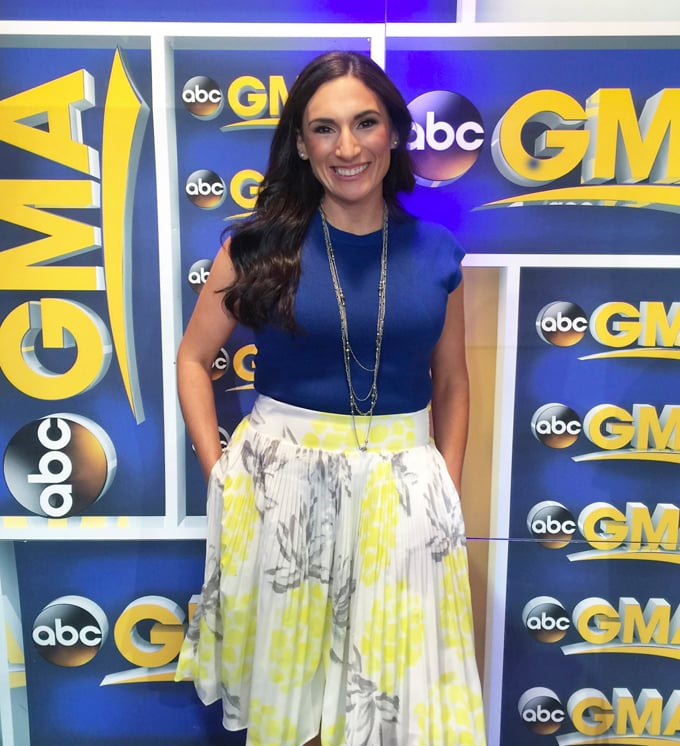 Laura Fuentes on Good Morning America 