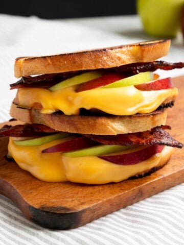 bacon apple grilled cheese